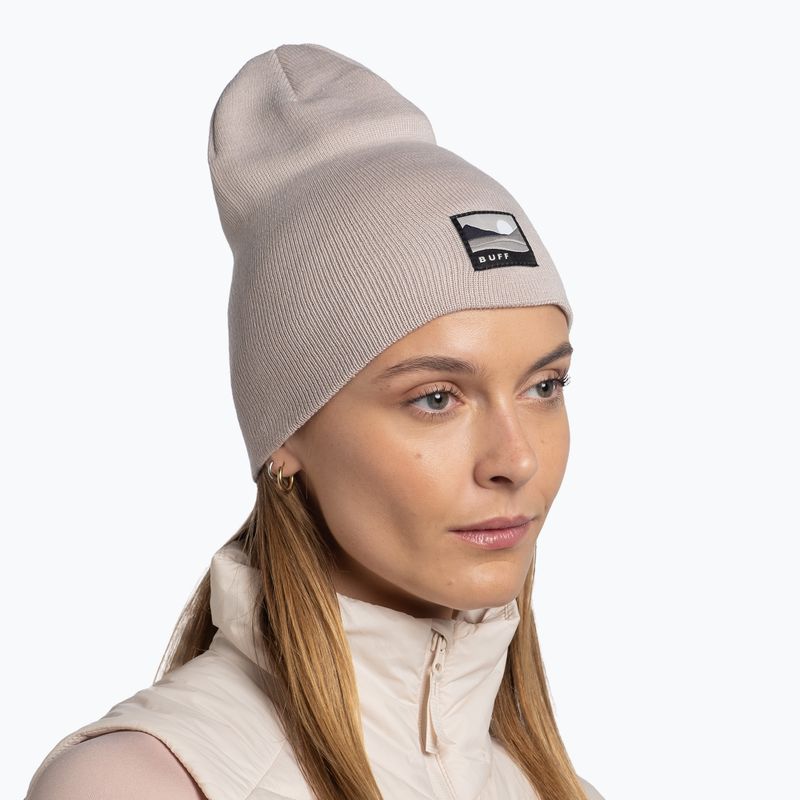 Cappello invernale BUFF Knitted Lilon lungo betulla grigio 2