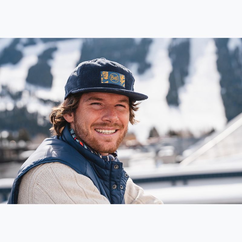 Cappellino con visiera BUFF Chill Baseball dister navy 4