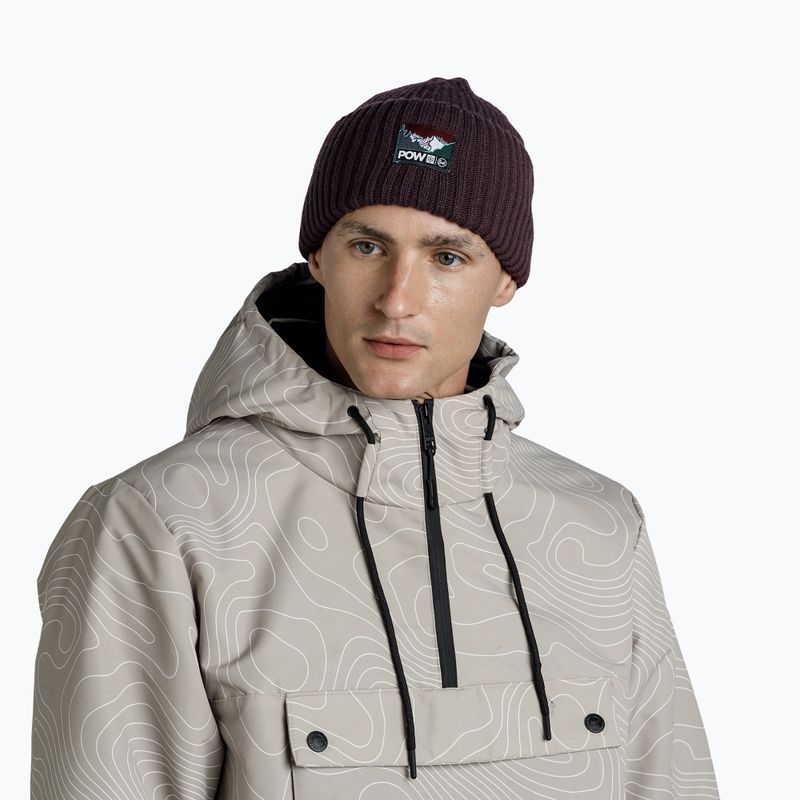 Berretto invernale BUFF Knitted Rutger shadow purple 6