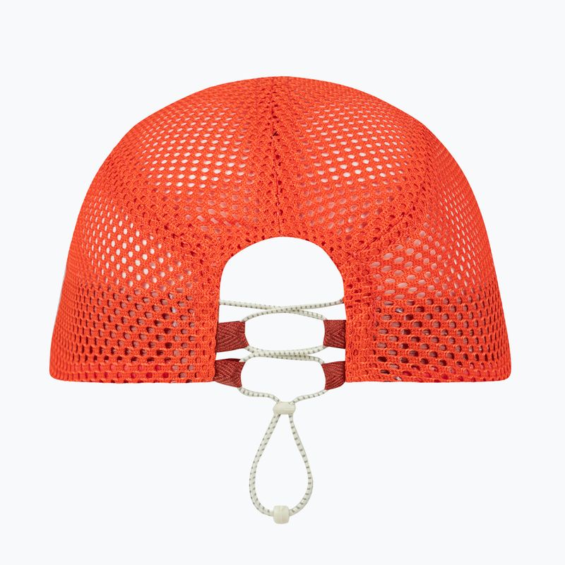 Cappellino con visiera BUFF 5 Air Panel saret poppy 2