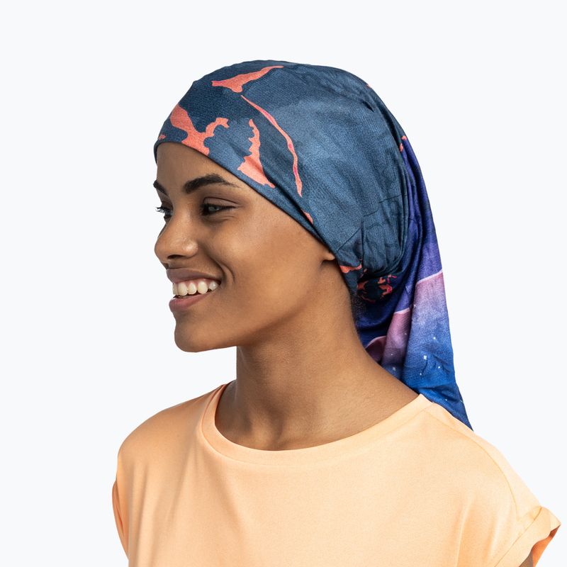 Fascia multifunzione BUFF Coolnet UV gigitah night blue 4