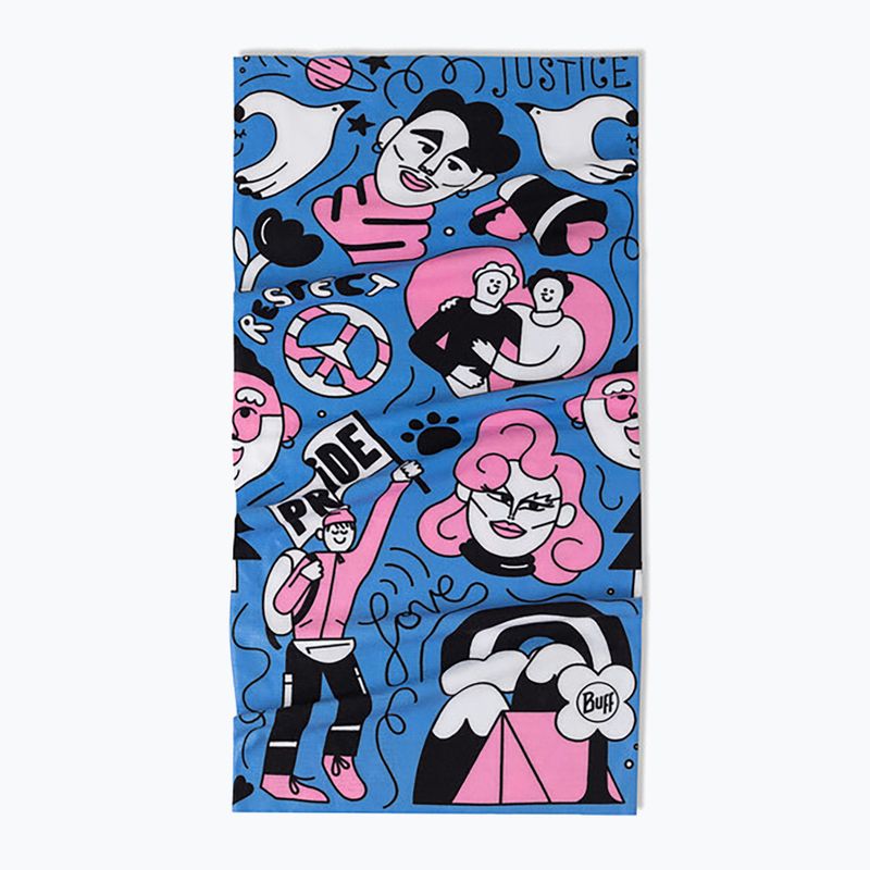 Scaldacollo multifunzionale per bambini BUFF Coolnet UV love multi 2