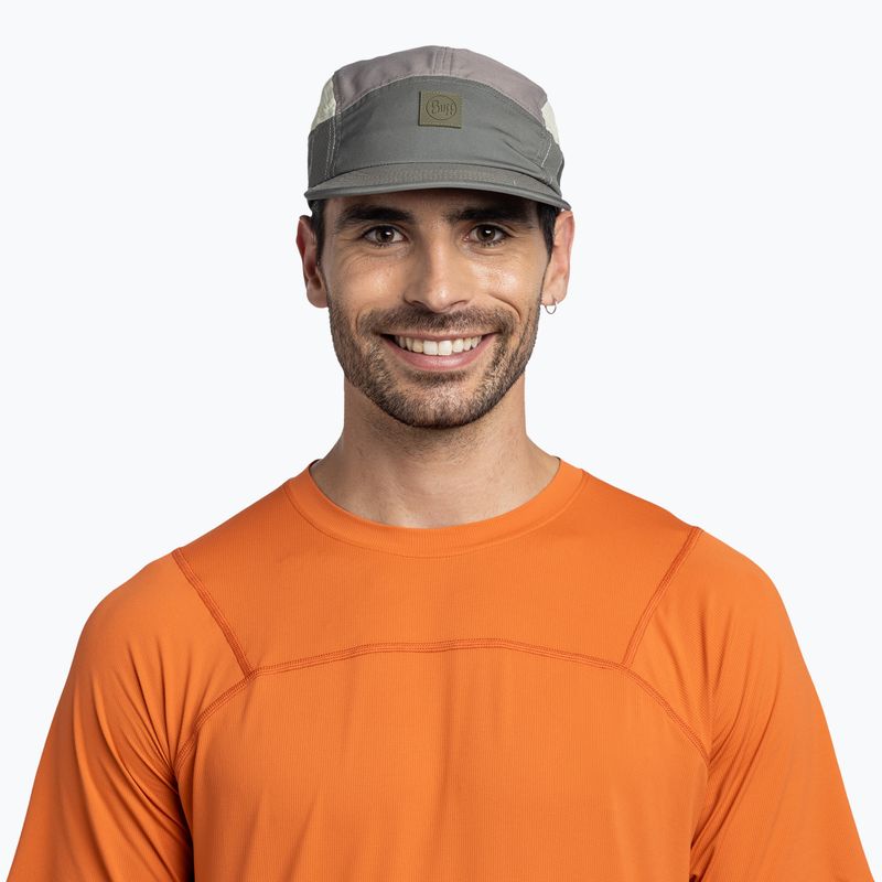 Cappellino con visiera BUFF 5 Panel Go domus khaki 3