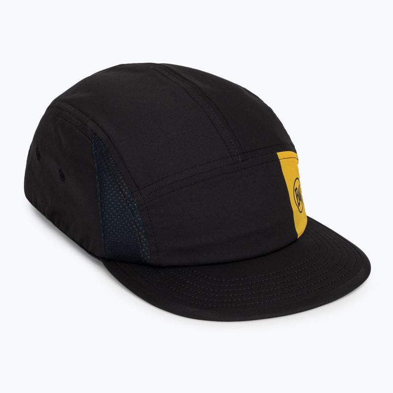 Cappellino con visiera BUFF 5 Panel Go logo black