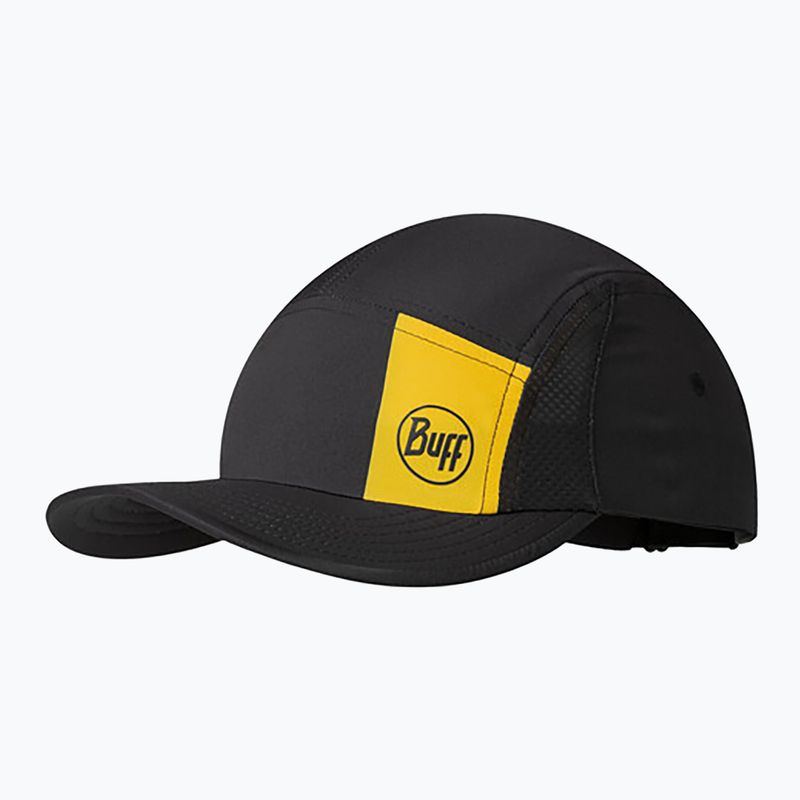 Cappellino con visiera BUFF 5 Panel Go logo black