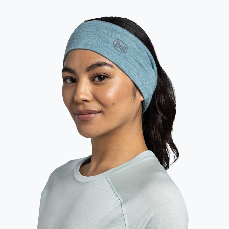 Fascia per la testa BUFF Lightweight Merino Wool pool 2