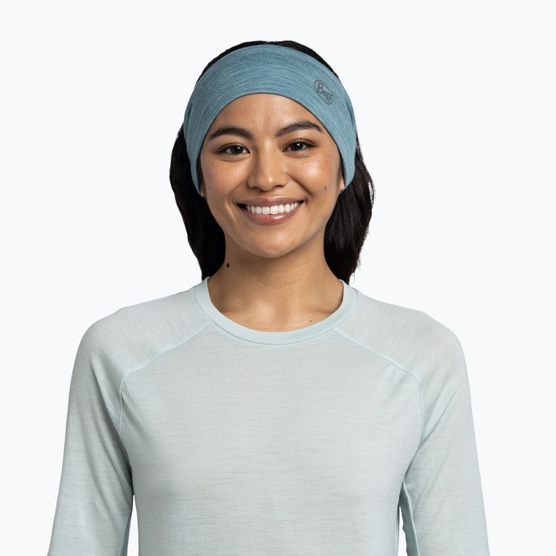 Fascia per la testa BUFF Lightweight Merino Wool pool 3