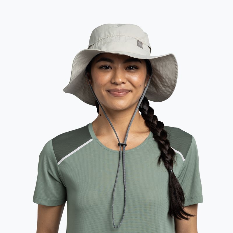 Cappello BUFF Explore Booney solid light grey 4