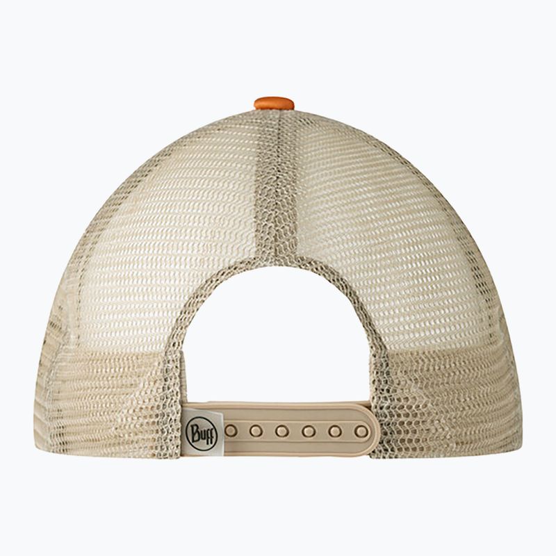 Cappellino con visiera BUFF Trucker bougi ginger 2