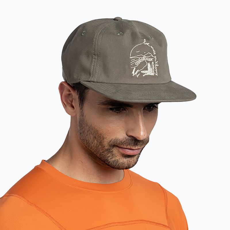 Cappellino con visiera BUFF Trucker lander khaki 5