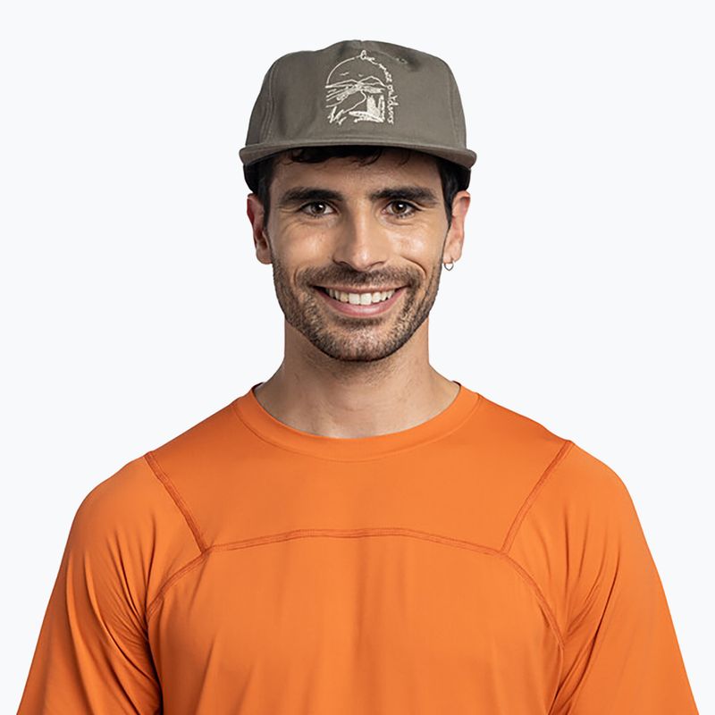 Berretto da baseball BUFF Trucker Lander kaki 4