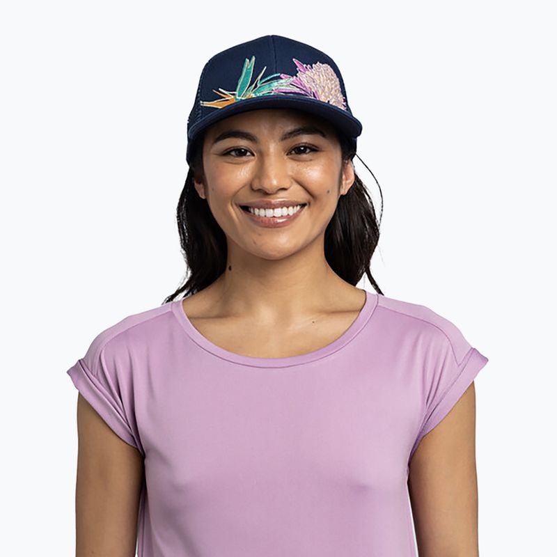 Cappello da baseball BUFF Explore Trucker Satry indigo 4