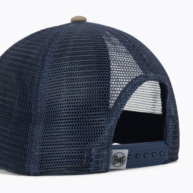 Berretto con visiera BUFF Explore Trucker soor tundra khaki 4