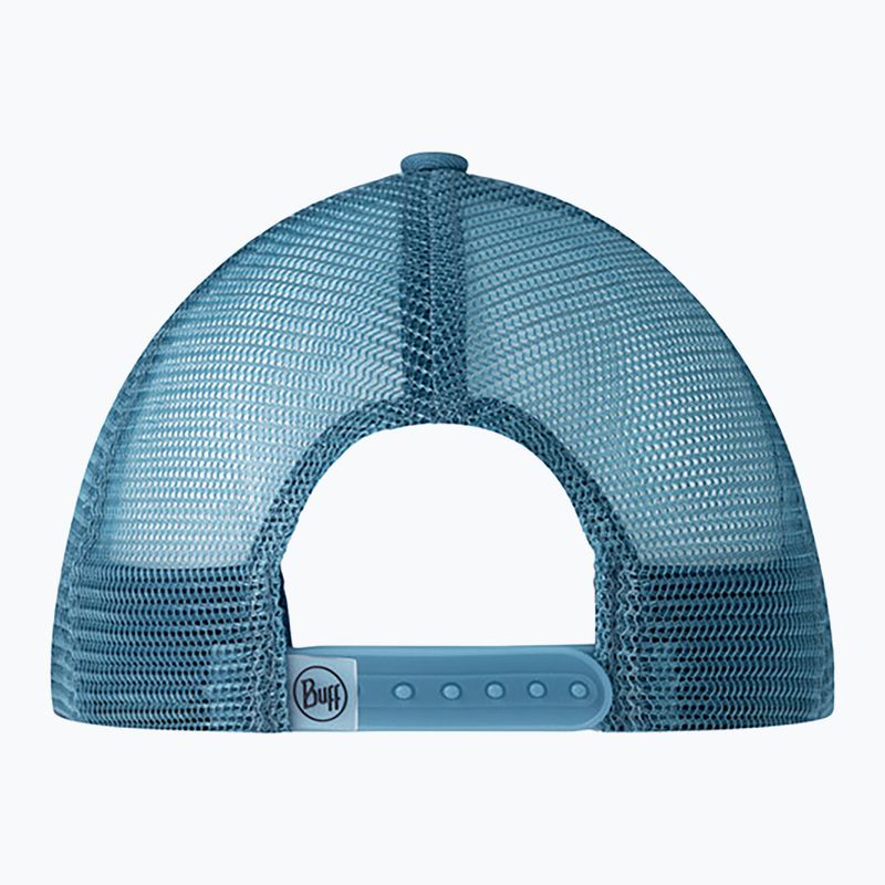 Berretto con visiera BUFF Explore Trucker nidus blue 2