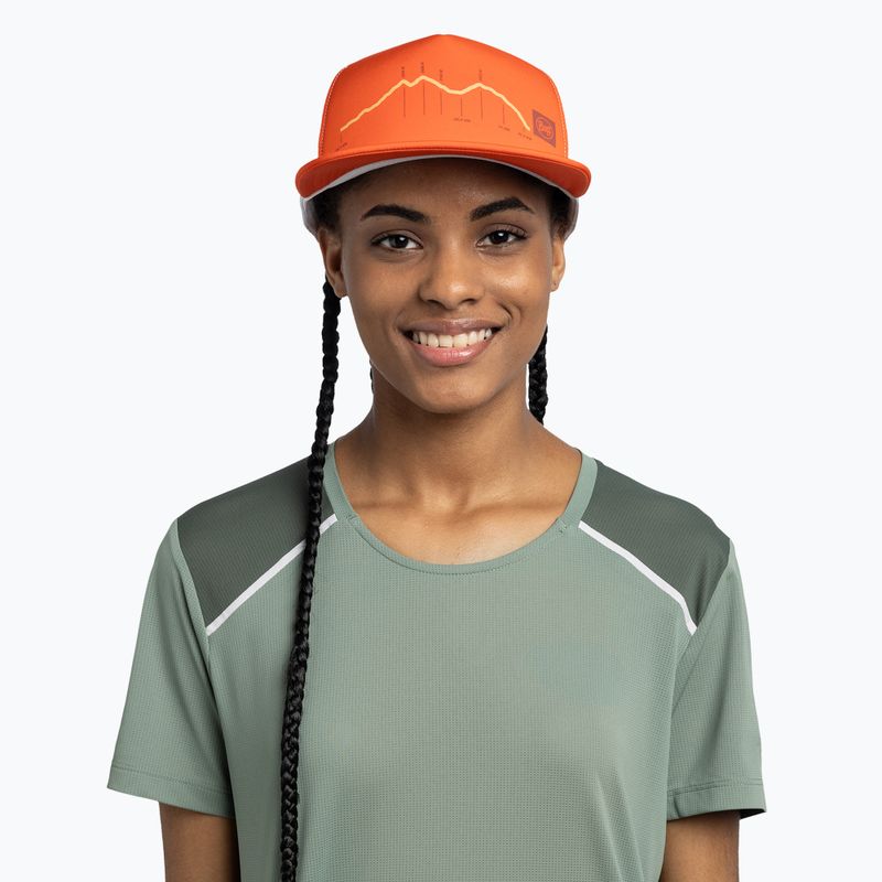 Cappellino con visiera BUFF Explore Trucker cram poppy 3