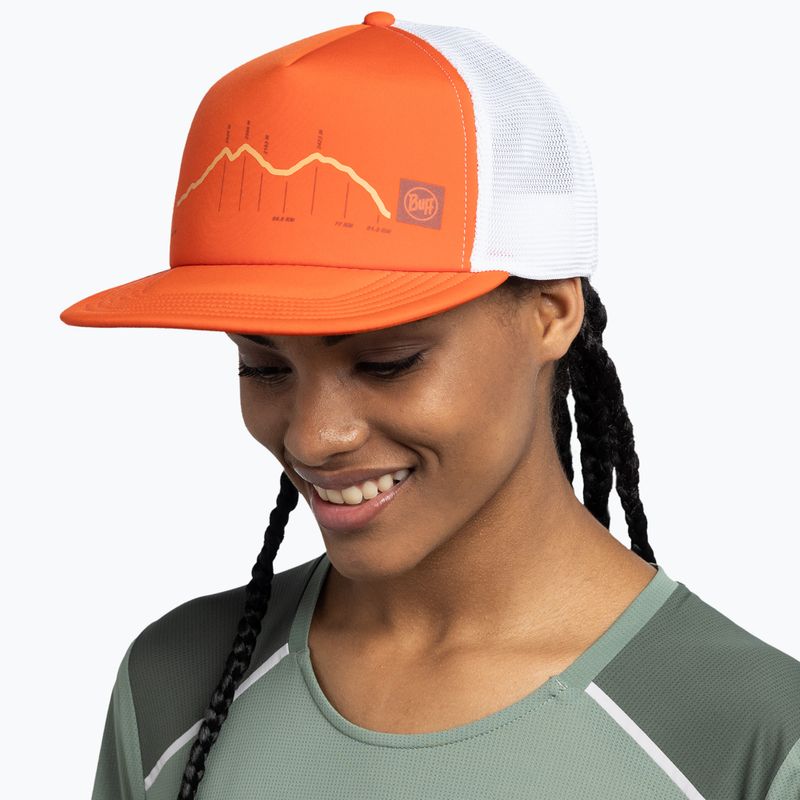 Cappellino con visiera BUFF Explore Trucker cram poppy 4