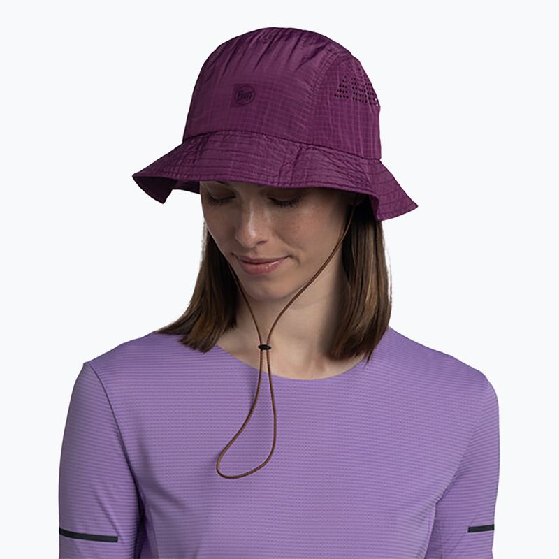 BUFF Go Bucket Cappello solido viola 5