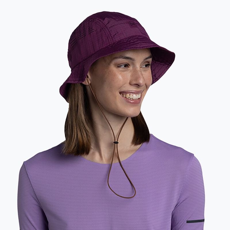 BUFF Go Bucket Cappello solido viola 7