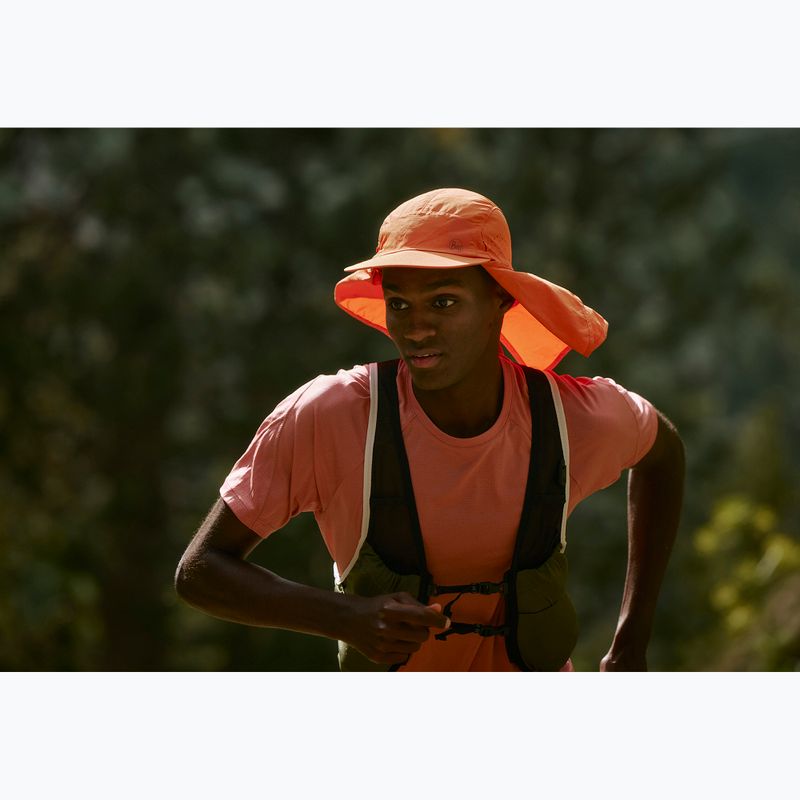 Berretto con visiera BUFF Desert solid ginger 6