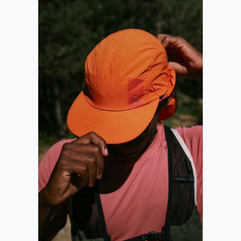 Berretto con visiera BUFF Desert solid ginger 9