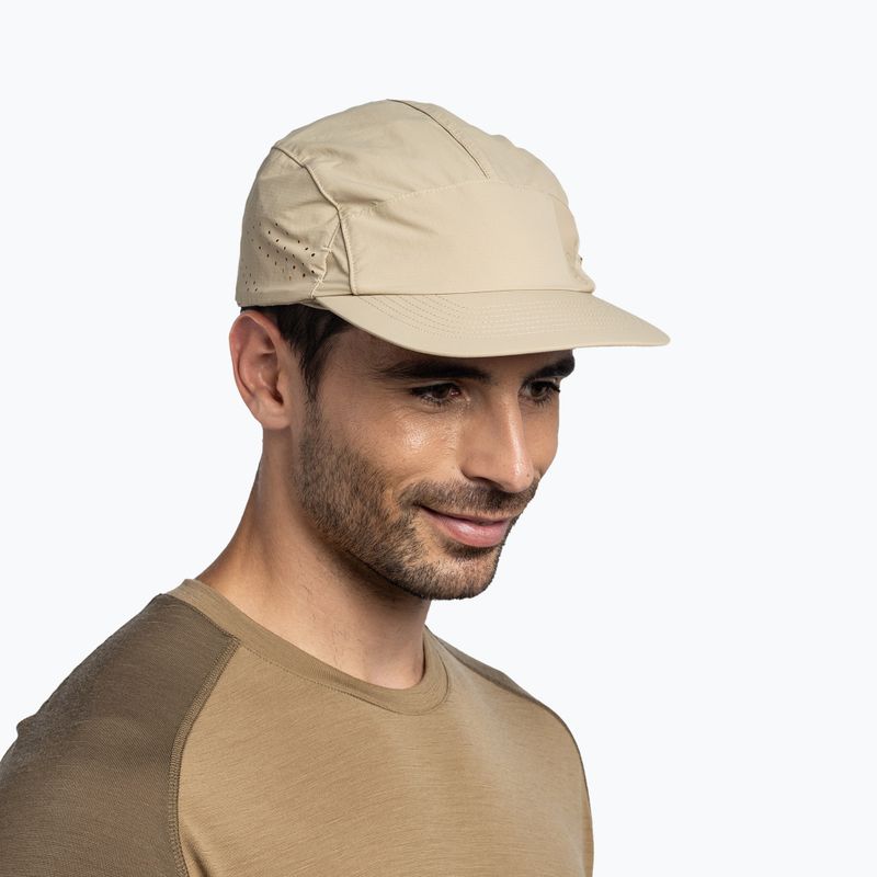 Cappellino con visiera BUFF Desert solid birch grey 8