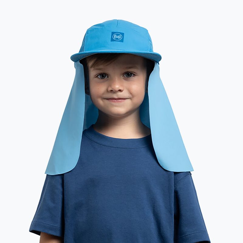 Berretto da baseball BUFF Desert Kids Solid azzurro 4