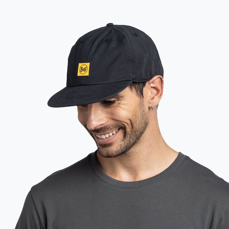 Cappellino con visiera BUFF Baseball logo black 6