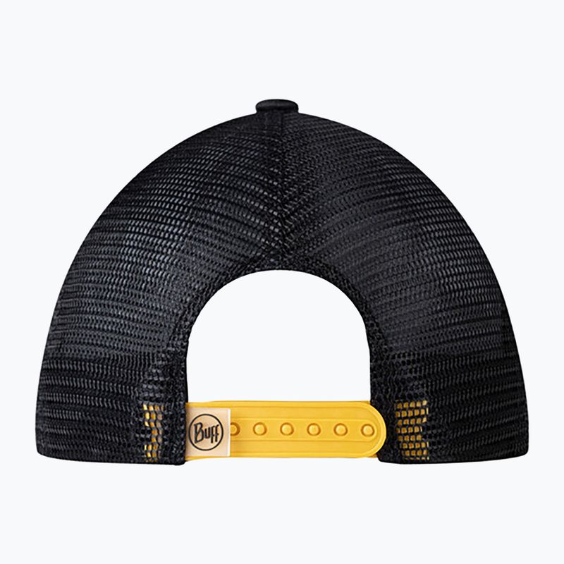 Cappello da baseball BUFF Trucker Logo nero 2