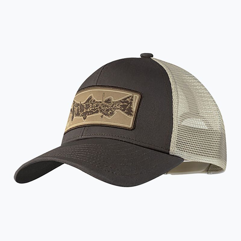Cappellino con visiera BUFF Explore Trucker lake river khaki