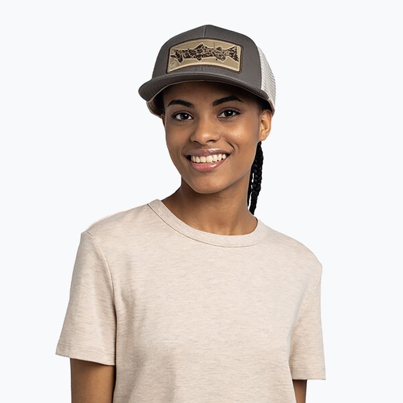 BUFF Explore Trucker Cappello da baseball cachi del fiume Lago 4