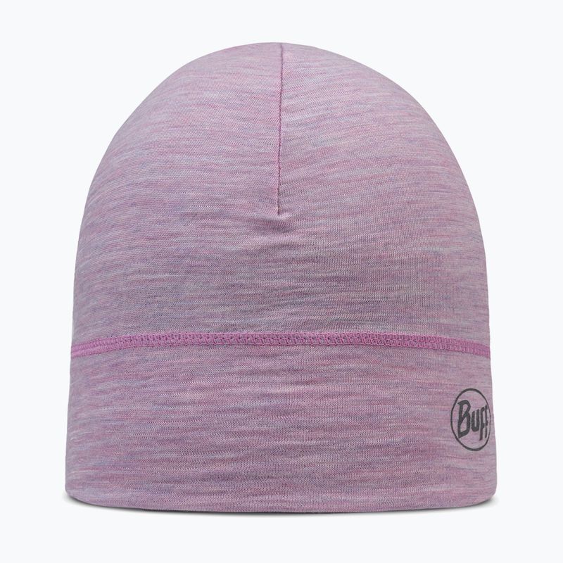 Berretto invernale BUFF Lightweight Merino Wool solid pansy