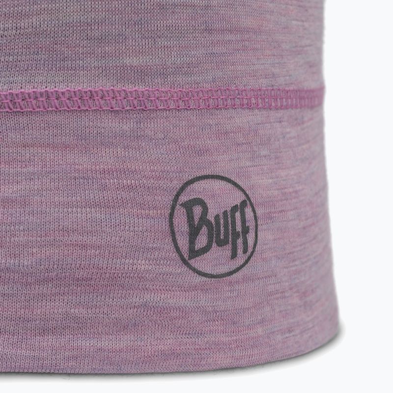 Berretto invernale BUFF Lightweight Merino Wool solid pansy 2