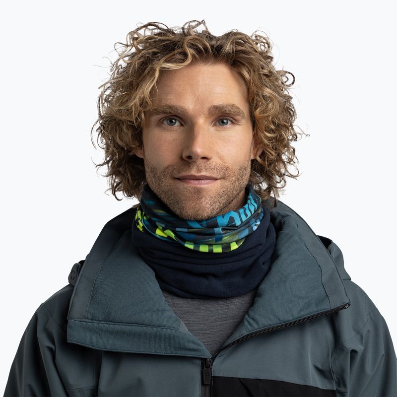 Fascia multifunzionale BUFF Polar orby night blue 3