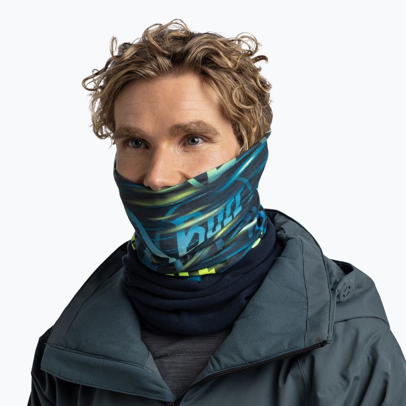 Fascia multifunzionale BUFF Polar orby night blue 4