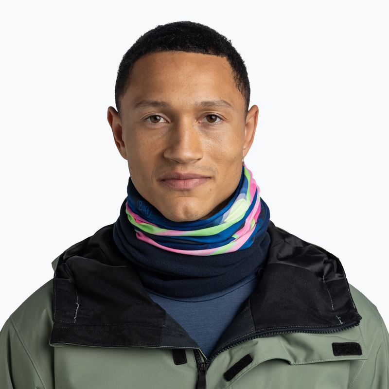Fascia multifunzionale BUFF Polar larto midnight navy 3