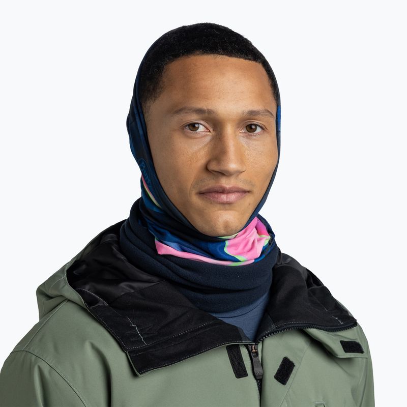 Fascia multifunzionale BUFF Polar larto midnight navy 4