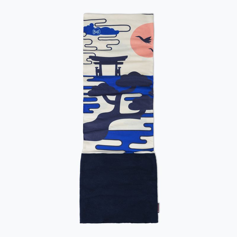 Bandana multifunzionale BUFF Polar hirajy blue 2