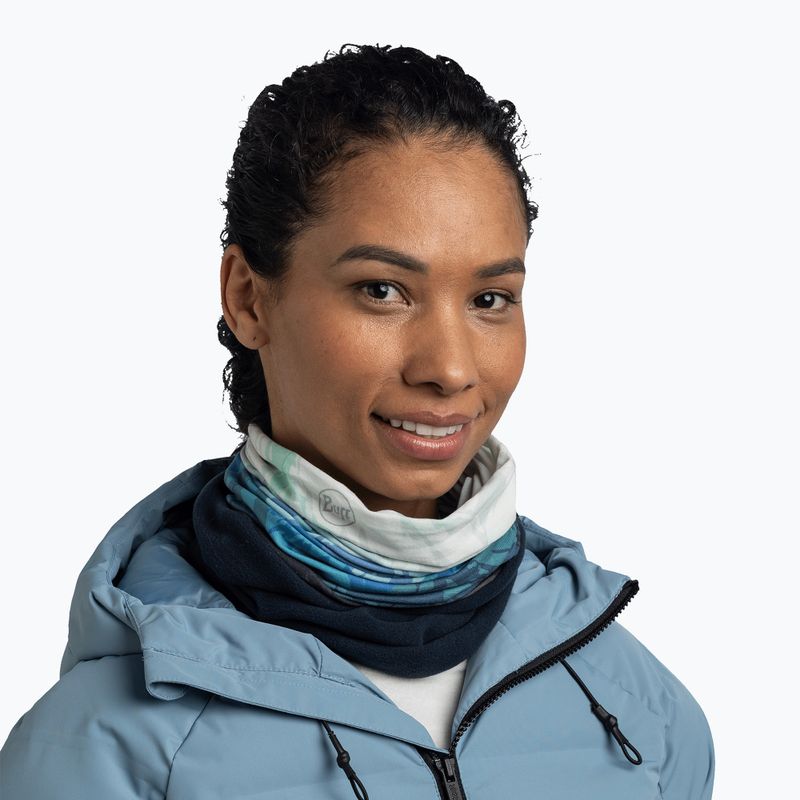 Bandana multifunzionale BUFF Polar dryen blue 3