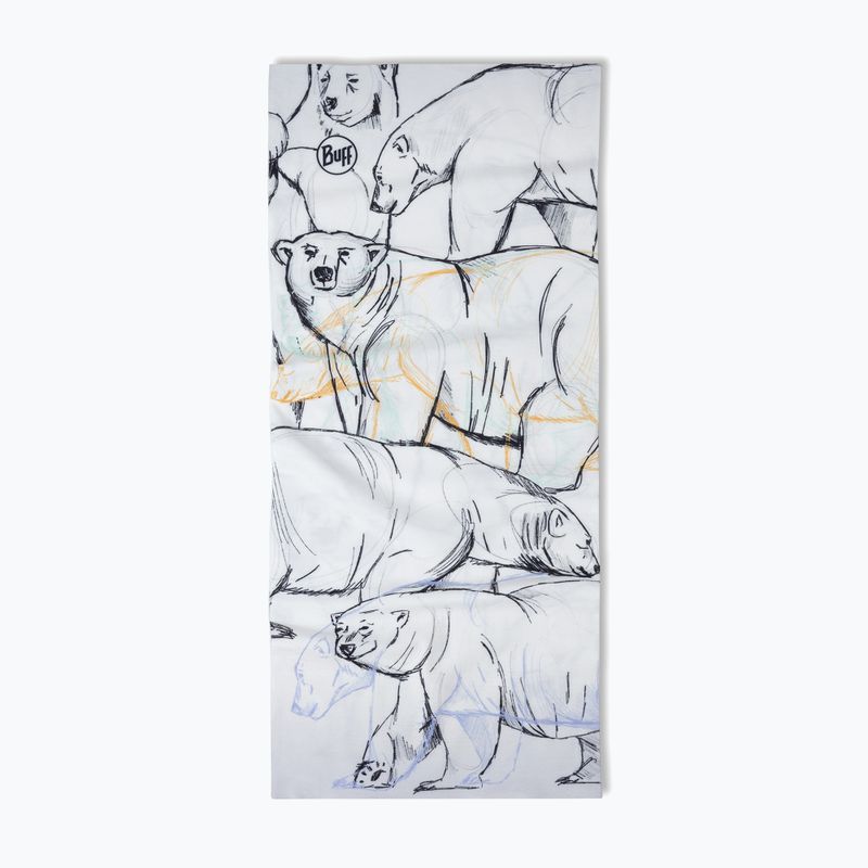 Fascia multifunzionale per bambini BUFF Original Ecostretch bargy white 2