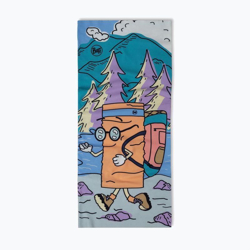 Fascia multifunzionale per bambini BUFF Original Ecostretch teal multi 2