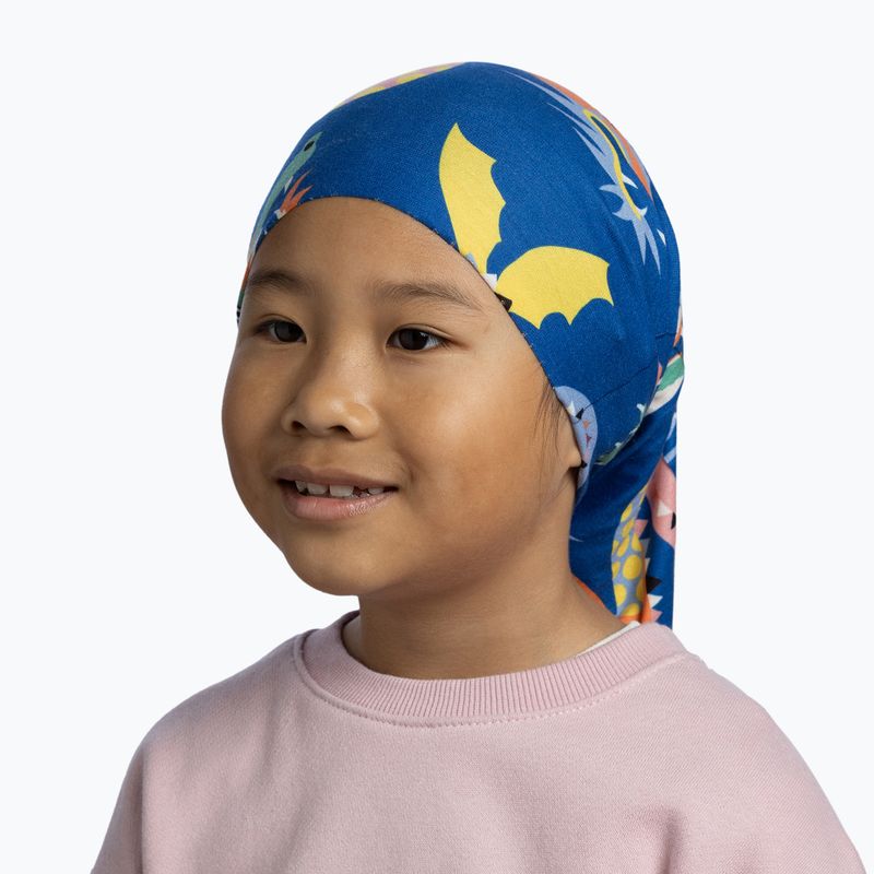 Scaldacollo multifunzionale per bambini BUFF Original Ecostretch dolls cobalt 4