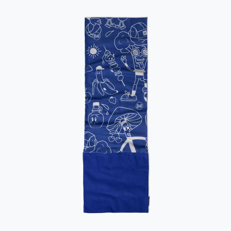 Scaldacollo multifunzionale per bambini BUFF Polar carty ultramarine 2