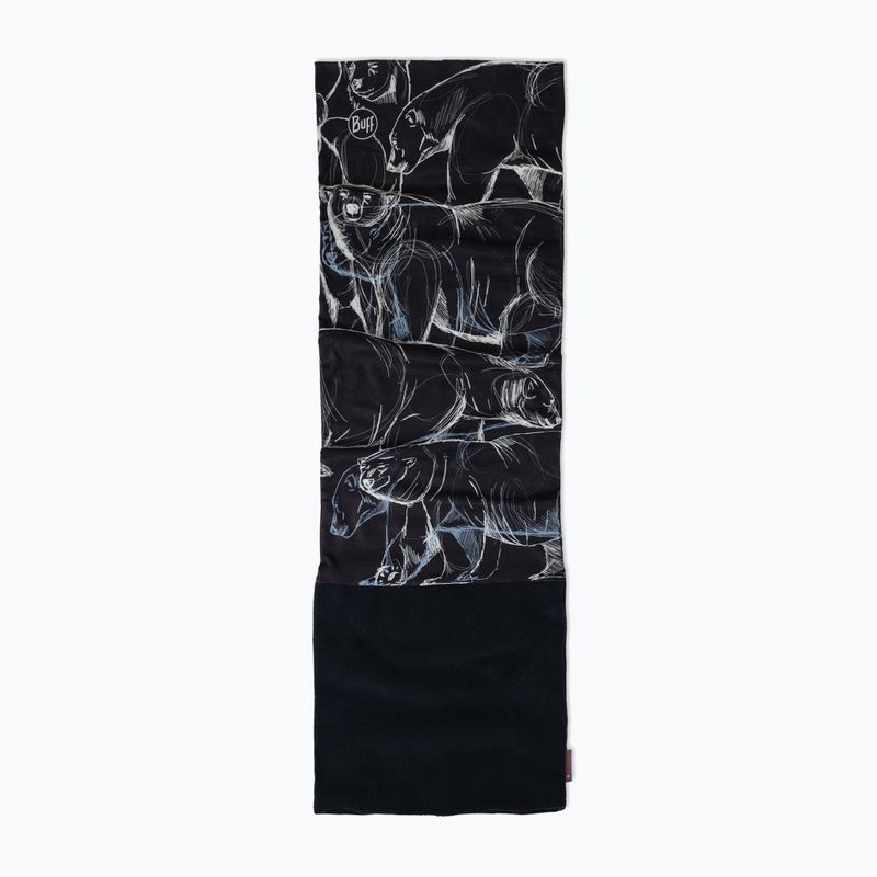 Fascia multifunzionale per bambini BUFF Polar bargy black 2