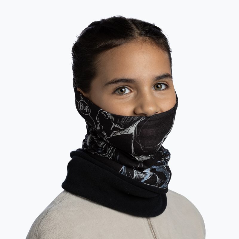 Fascia multifunzionale per bambini BUFF Polar bargy black 4