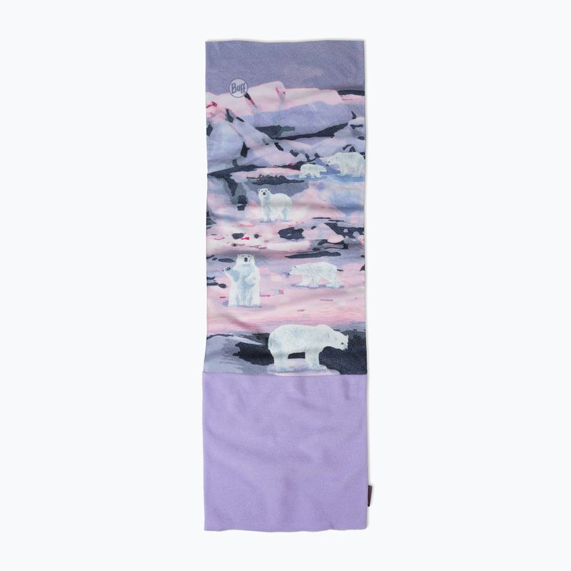 Scaldacollo multifunzionale per bambini BUFF Polar Yoki Mauve 2