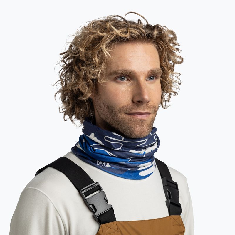 Fascia multifunzionale BUFF Thermonet senday navy 3