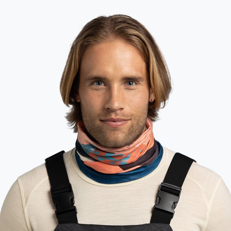Scaldacollo multifunzionale BUFF Thermonet Munke Flame 3