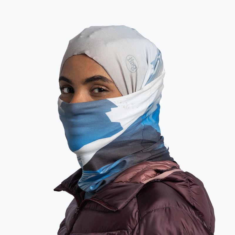 Fascia multifunzione BUFF Original Ecostretch gem crystal grey 4