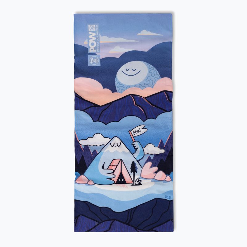 Sciarpa multifunzionale per bambini BUFF Original Ecostretch Pow Riam Blue 2