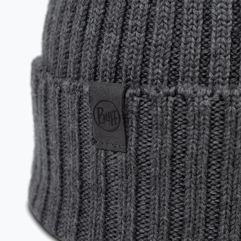 Berretto invernale BUFF Knitted Norval grey heather 2